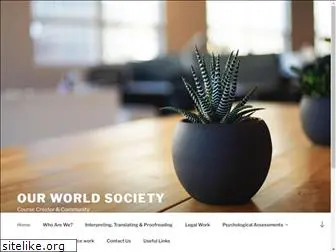 ourworldsociety.com