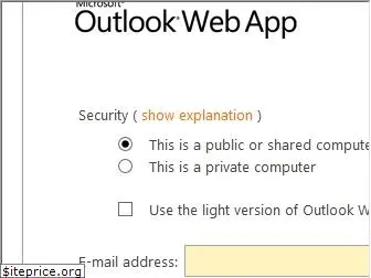 outlook.cloud - outlook web app