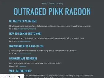 outragedpinkracoon.com