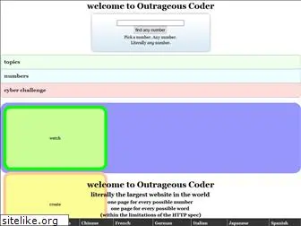 outrageouscoder.com