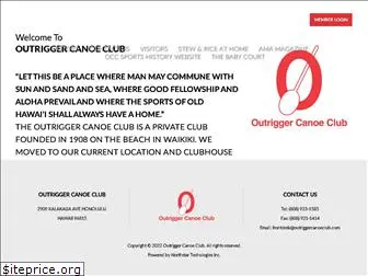 outriggercanoeclub.com