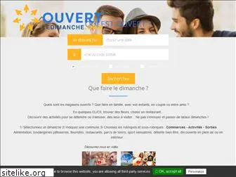 ouvert-ledimanche.com