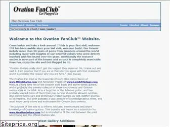 ovationfanclub.com