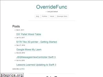 overridefunc.com