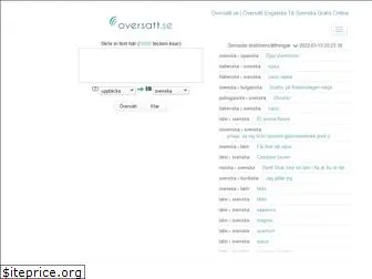 oversatt.se
