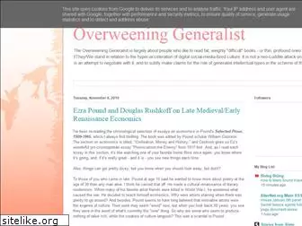 overweeninggeneralist.blogspot.com