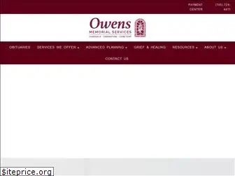 owensmemorialservices.com