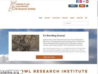 owlresearchinstitute.org