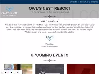 owlsnestresort.com