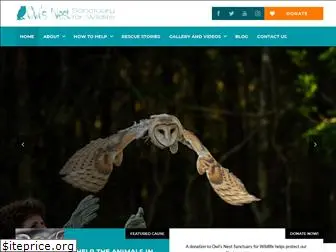 owlsnestsanctuaryforwildlife.com