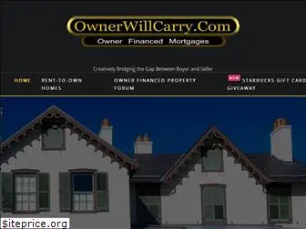 ownerwillcarry.com