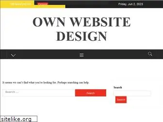 ownwebsitedesign.com