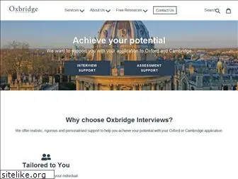 oxbridgeinterviews.co.uk