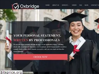 oxbridgepersonalstatements.com