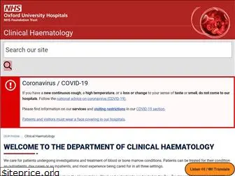 oxford-haematology.org.uk