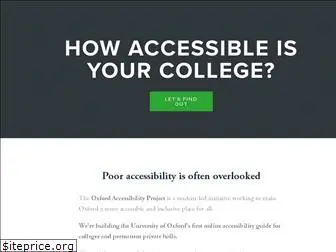 oxfordaccessibilityproject.org