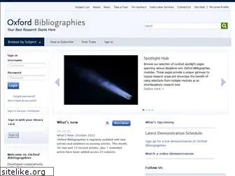 oxfordbibliographies.com