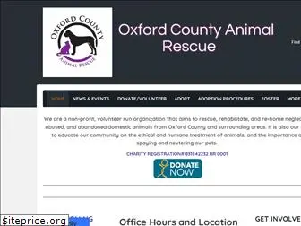 oxfordcountyanimalrescue.com