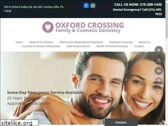 oxfordcrossingdentists.com