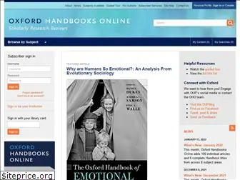 oxfordhandbooks.com