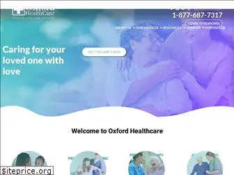 oxfordhealthcare.com