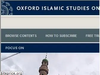 oxfordislamicstudies.com