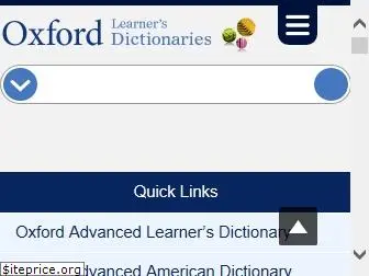 oxfordlearnersdictionaries.com