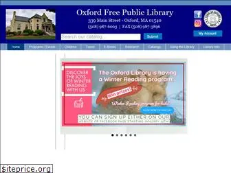 oxfordmapubliclibrary.org