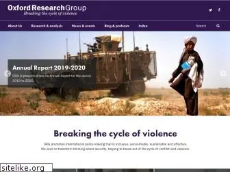 oxfordresearchgroup.org.uk