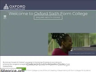 oxfordsixthformcollege.com