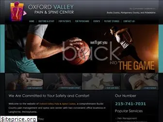 oxfordvalleypain.com