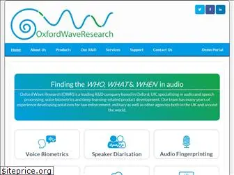 oxfordwaveresearch.com