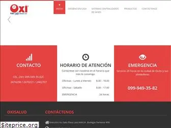 oxisalud.com.ec thumbnail