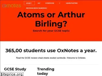 oxnotes.com