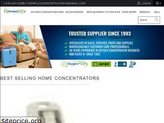 oxygenplusconcentrators.com