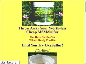 oxysulfur.com