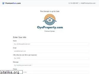 oyeproperty.com