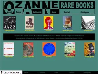 ozanne-rarebooks.com