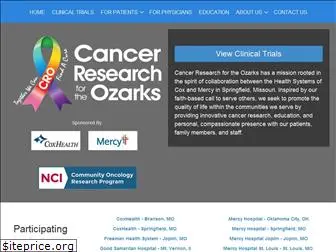 ozarkscancerresearch.org