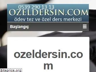 ozeldersin.com