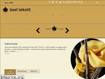 ozeltekstil.com