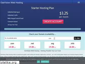 ozevisionwebhosting.com