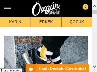 ozgurcoraplar.com