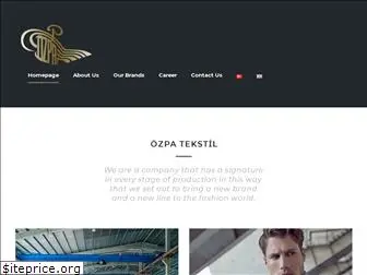 ozpatekstil.com.tr