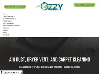 ozzycleaning.com