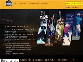 p2pfantasysports.com