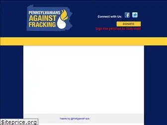 paagainstfracking.org