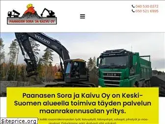 paanasensorajakaivu.fi