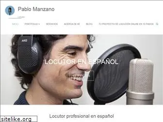 pablomanzanolocutor.com