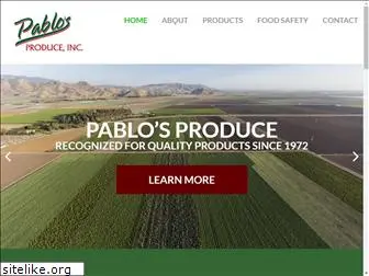 pablosproduce.com